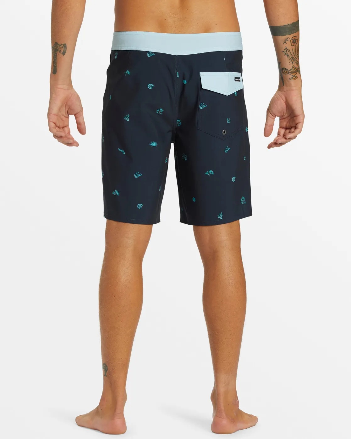 Quiksilver Boardshorts | Boardshorts>Surfsilk Straight Leg 19" Boardshorts DARKNAVY