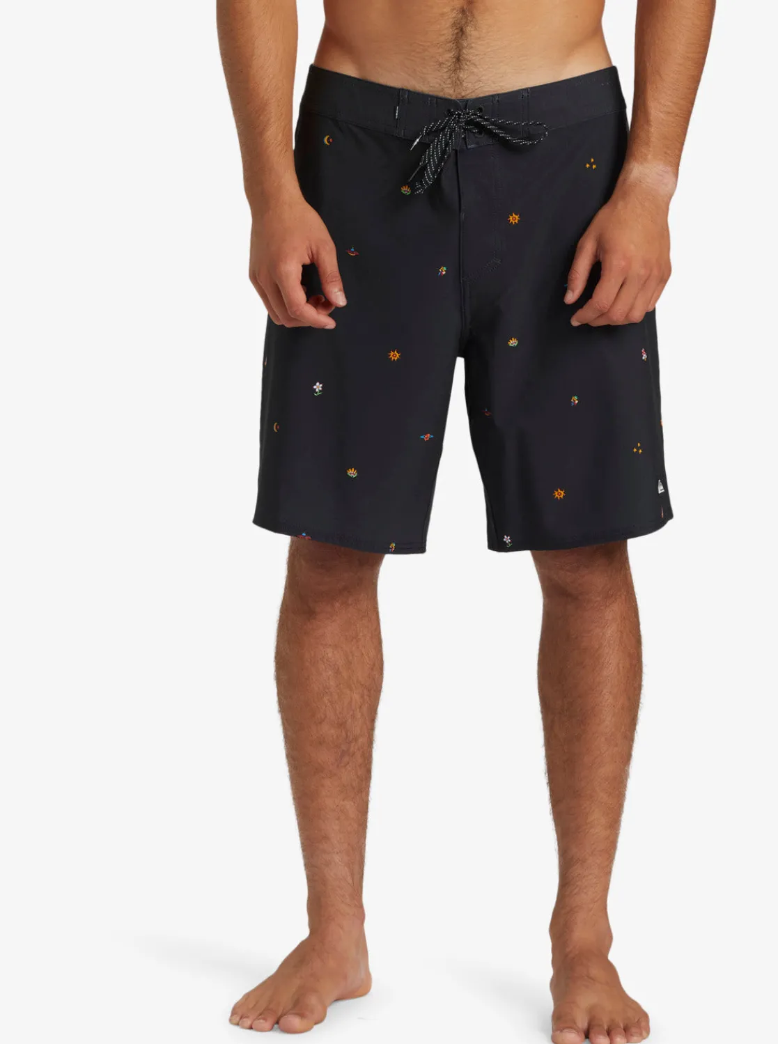 Quiksilver Boardshorts | Boardshorts>Surfsilk Straight Leg 19" Boardshorts BLACK