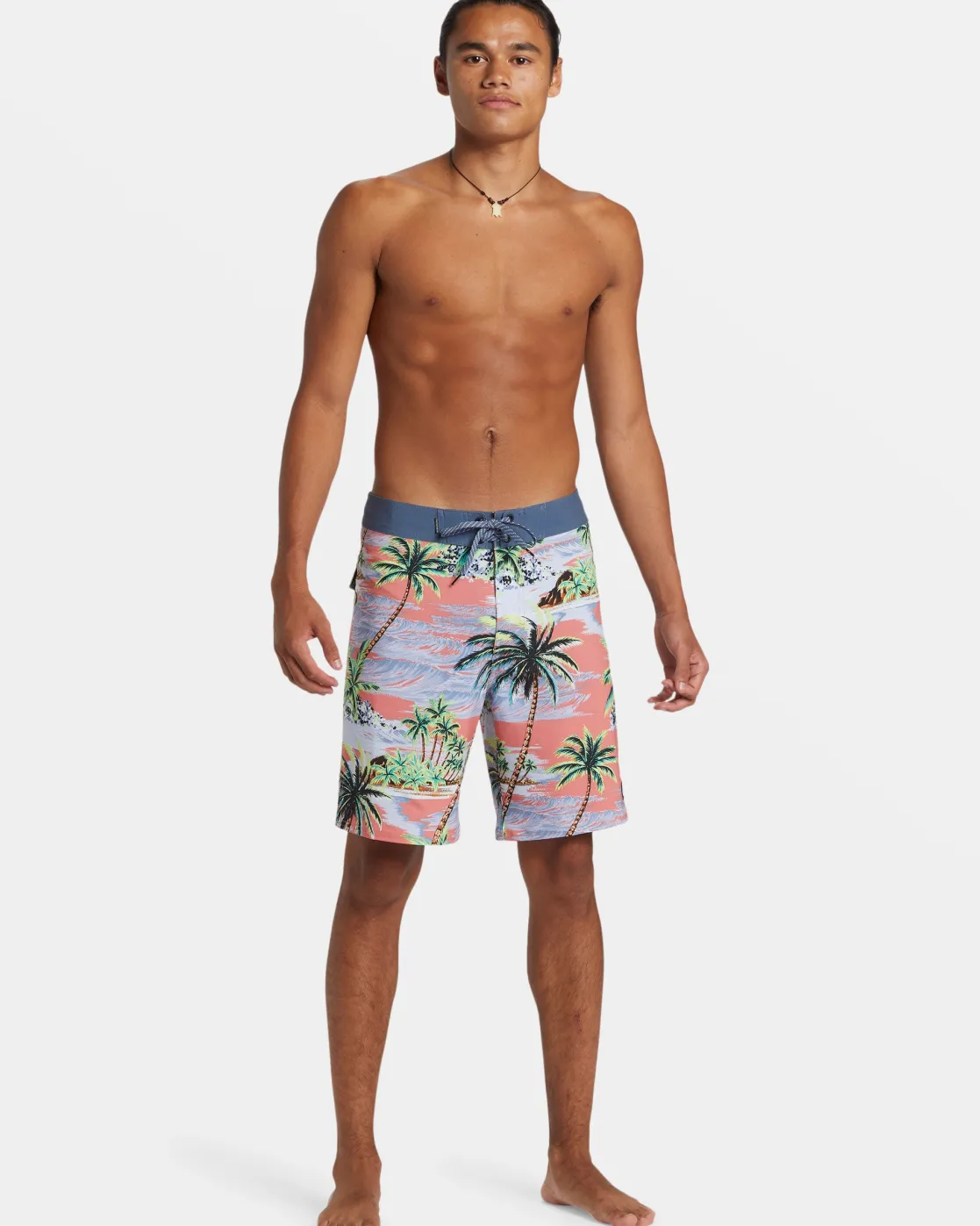 Quiksilver Boardshorts | Boardshorts>Surfsilk Straight Leg 19" Boardshorts SPICEDCORAL