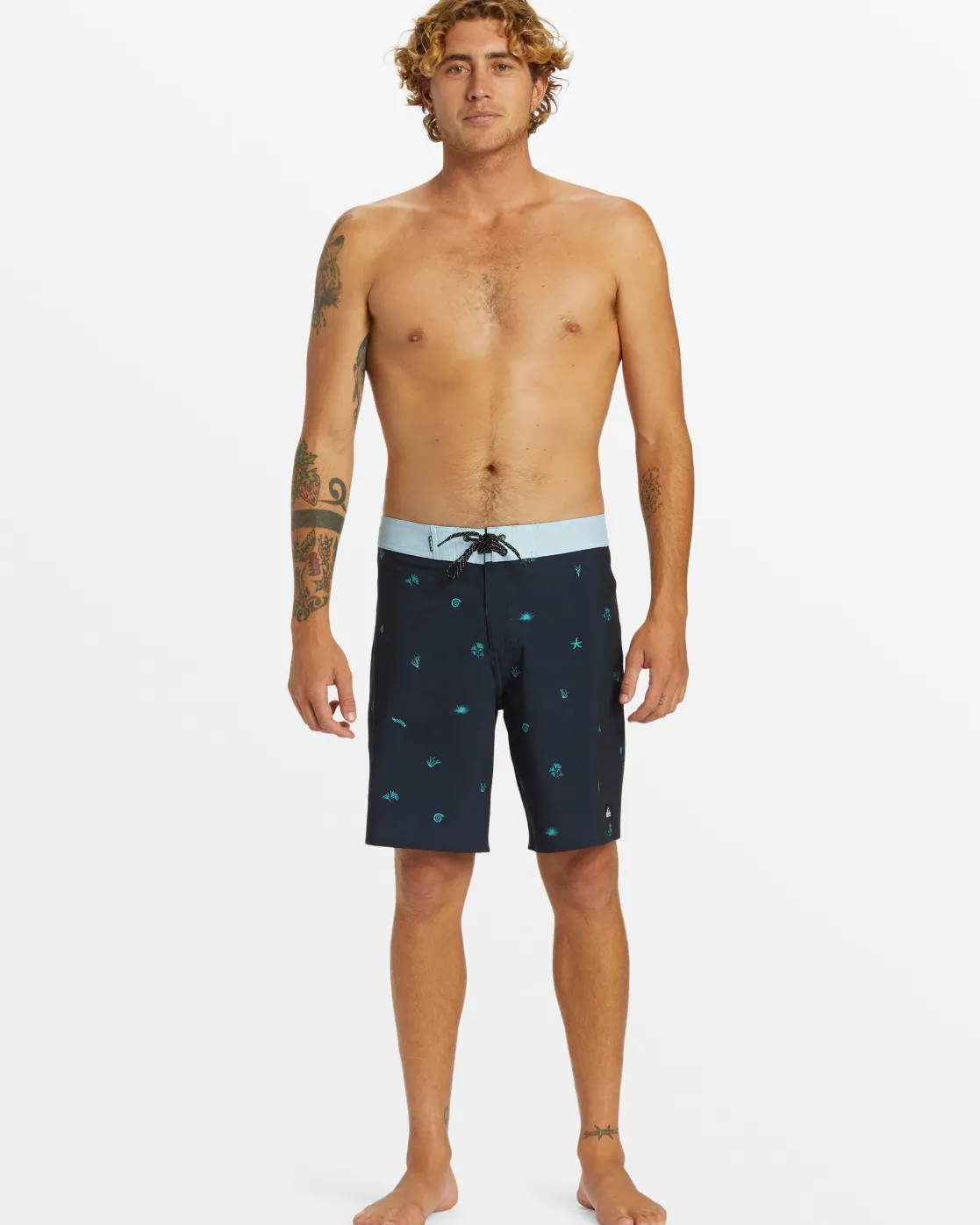 Quiksilver Boardshorts | Boardshorts>Surfsilk Straight Leg 19" Boardshorts DARKNAVY