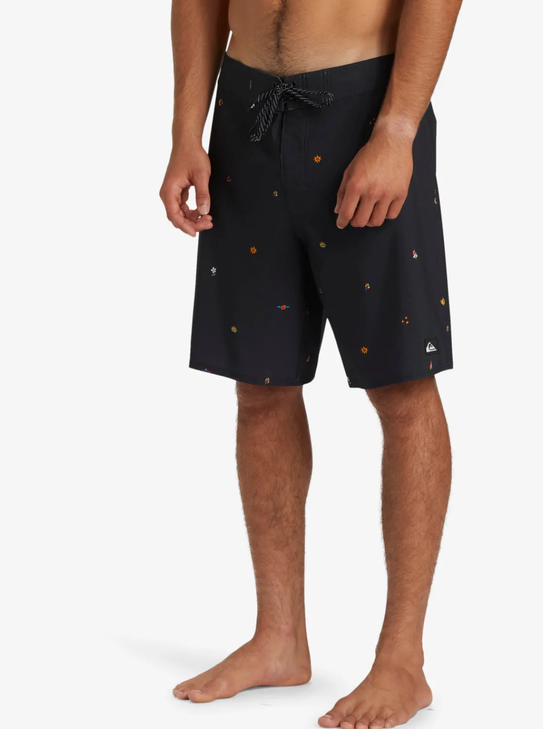 Quiksilver Boardshorts | Boardshorts>Surfsilk Straight Leg 19" Boardshorts BLACK