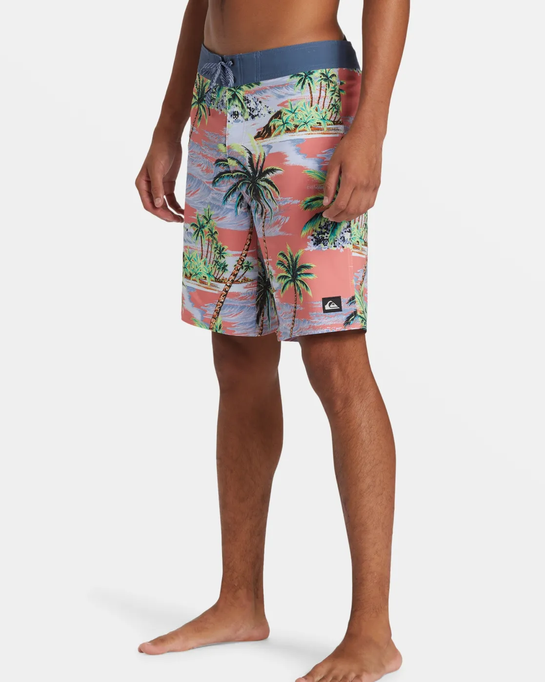 Quiksilver Boardshorts | Boardshorts>Surfsilk Straight Leg 19" Boardshorts SPICEDCORAL