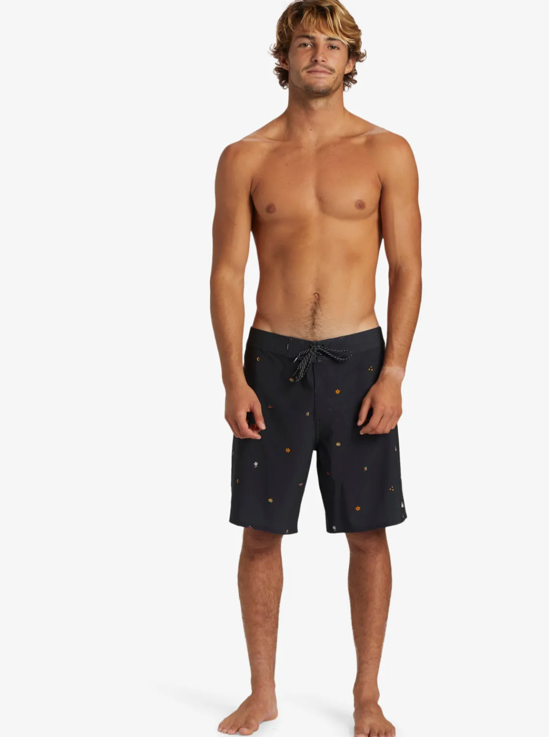 Quiksilver Boardshorts | Boardshorts>Surfsilk Straight Leg 19" Boardshorts BLACK