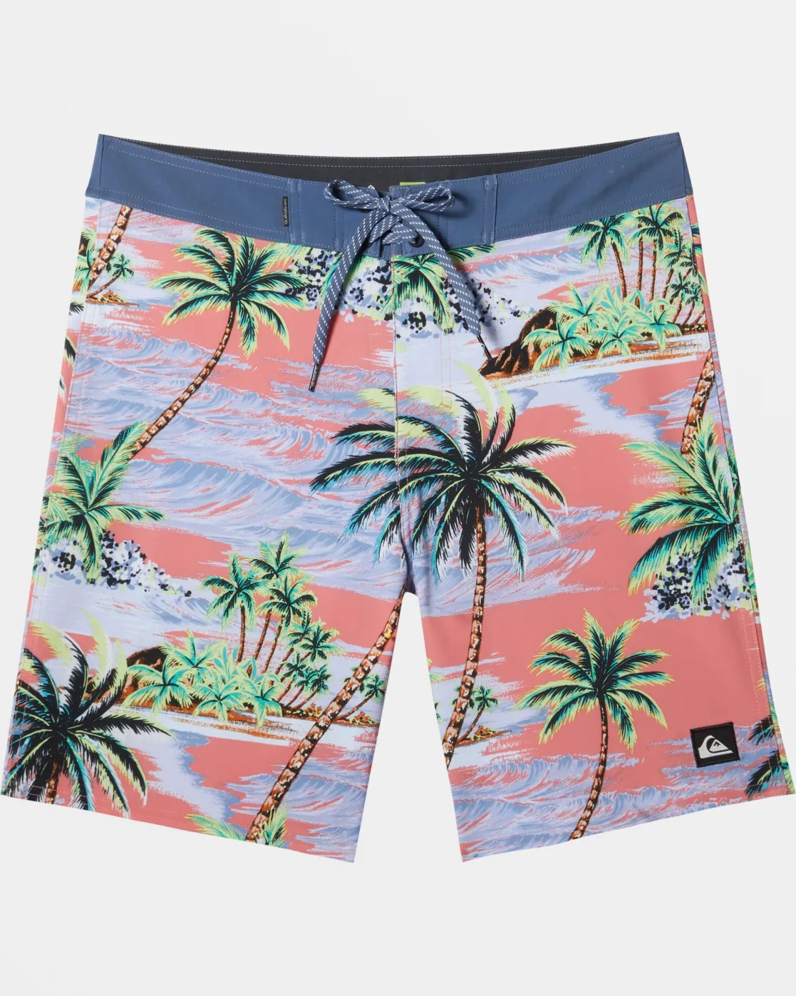 Quiksilver Boardshorts | Boardshorts>Surfsilk Straight Leg 19" Boardshorts SPICEDCORAL