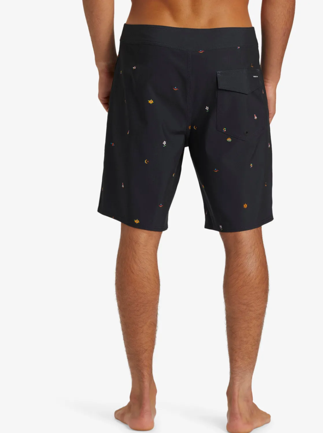 Quiksilver Boardshorts | Boardshorts>Surfsilk Straight Leg 19" Boardshorts BLACK