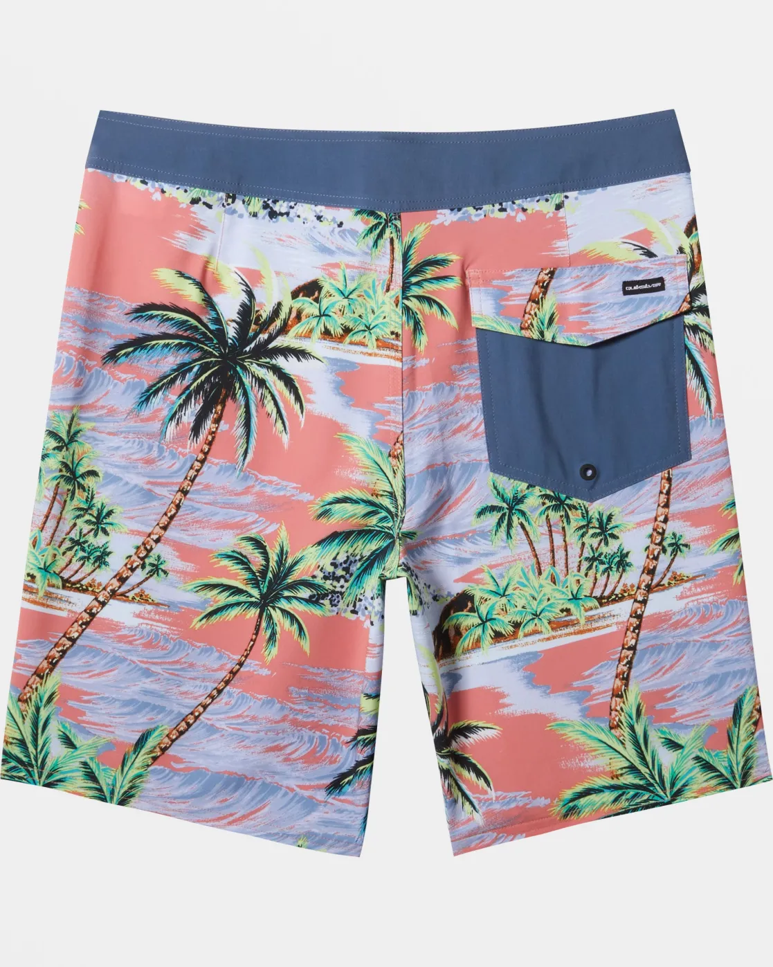 Quiksilver Boardshorts | Boardshorts>Surfsilk Straight Leg 19" Boardshorts SPICEDCORAL