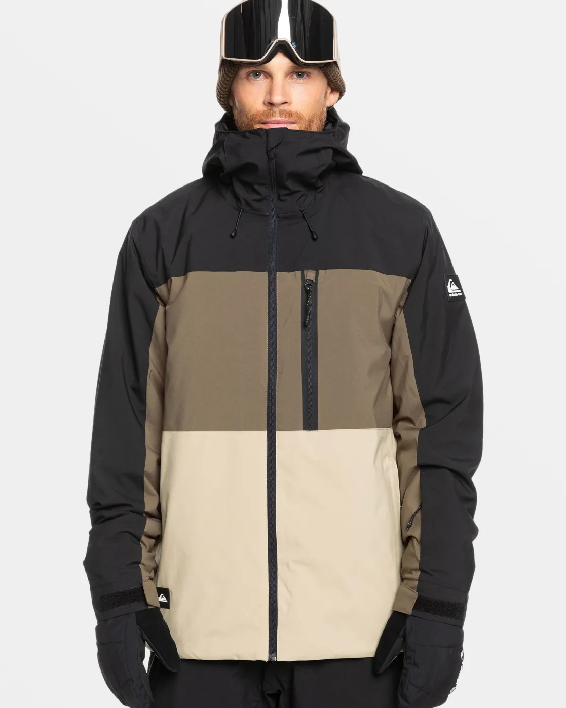 Quiksilver Snow Jackets>Sycamore Snow Jacket CANTEEN