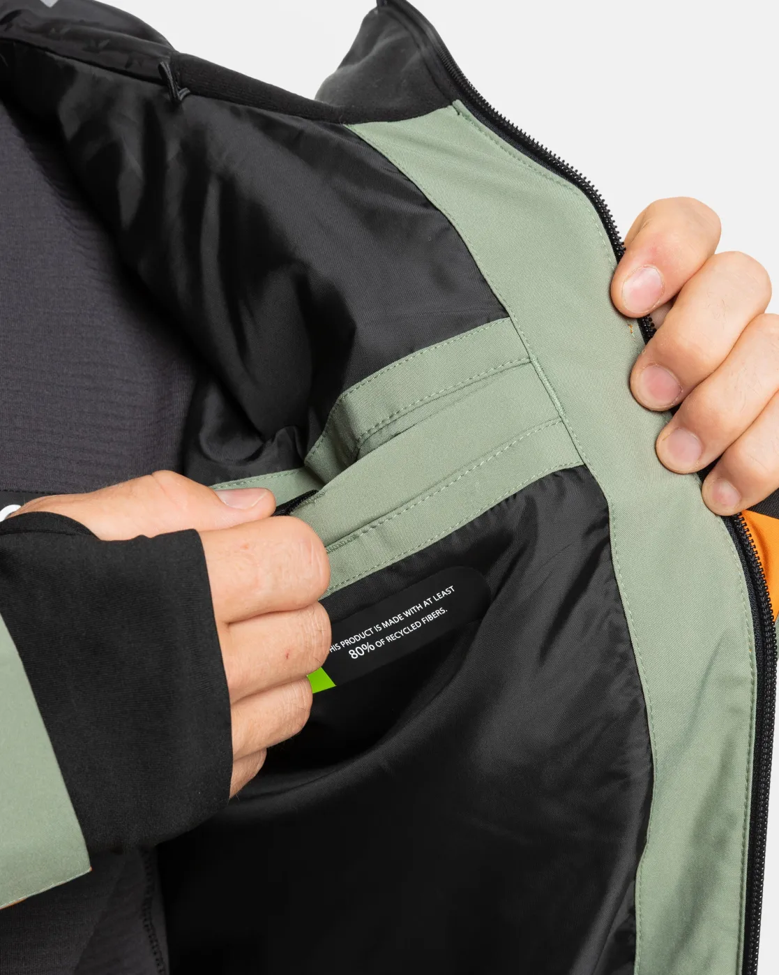 Quiksilver Snow Jackets>Sycamore Snow Jacket SEASPRAY