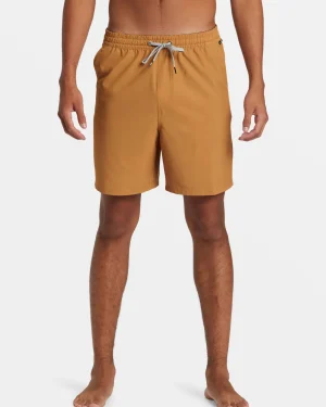 Quiksilver Shorts & Amphibians | Under $100>Taxer Amphibian 18" Hybrid Shorts BONEBROWN
