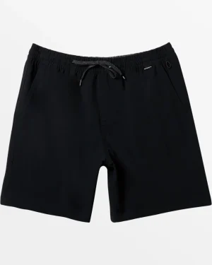 Quiksilver Shorts & Amphibians | Under $100>Taxer Amphibian 18" Hybrid Shorts BLACK