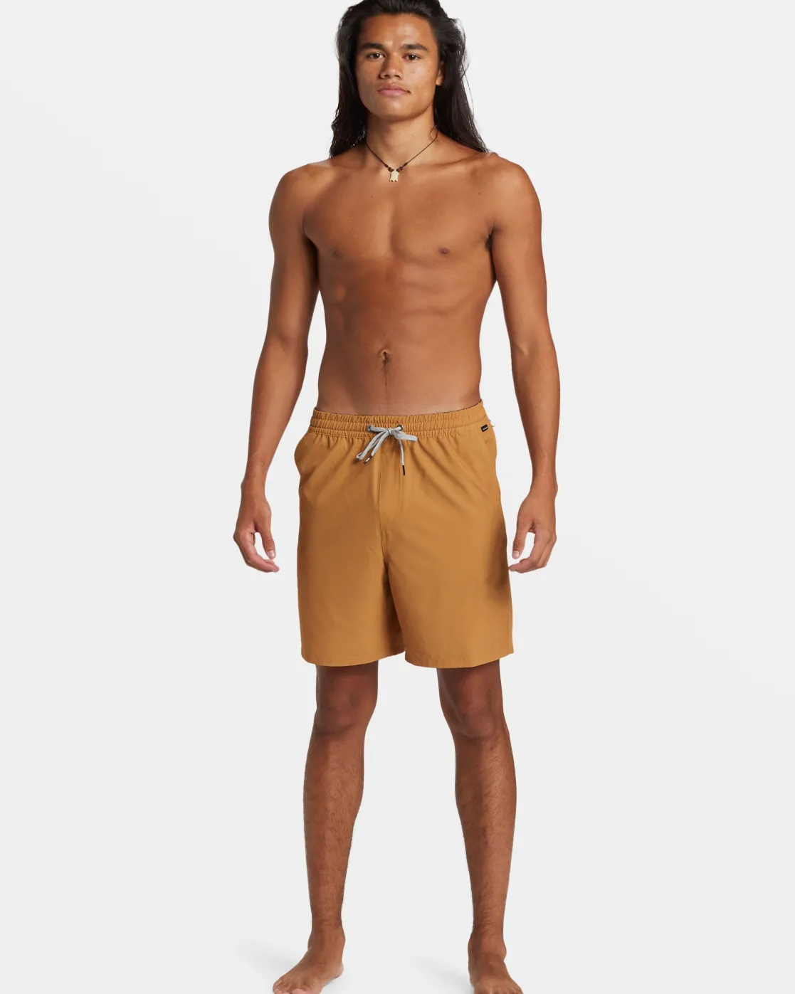 Quiksilver Shorts & Amphibians | Under $100>Taxer Amphibian 18" Hybrid Shorts BONEBROWN