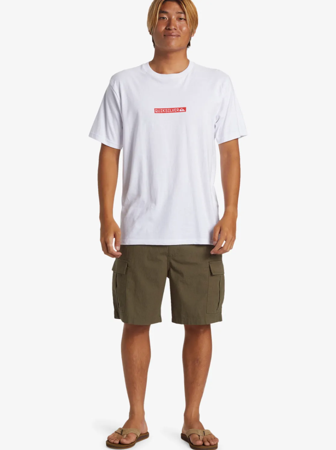 Quiksilver Shorts & Amphibians>Taxer Cargo Shorts GRAPELEAF