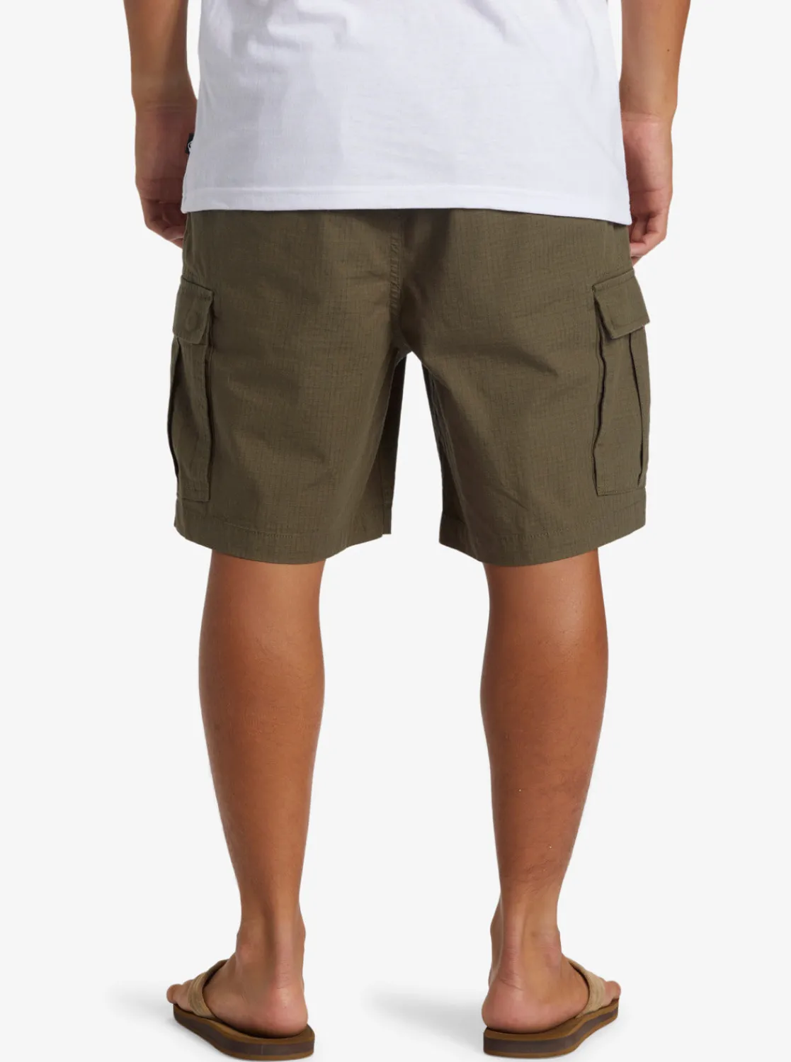 Quiksilver Shorts & Amphibians>Taxer Cargo Shorts GRAPELEAF