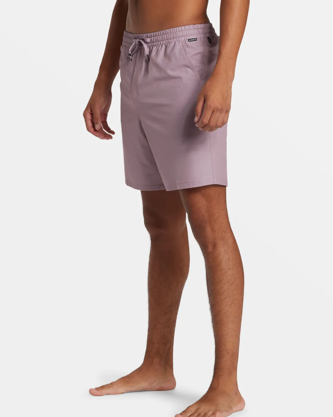 Quiksilver Shorts & Amphibians | Under $100>Taxer Heather Amphibian 18" Hybrid Shorts GRAPESHAKE