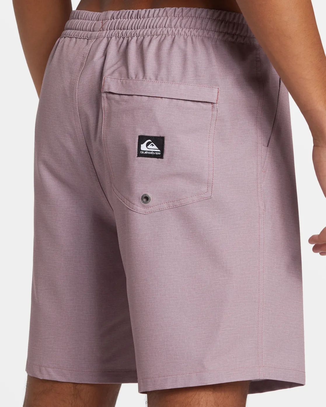 Quiksilver Shorts & Amphibians | Under $100>Taxer Heather Amphibian 18" Hybrid Shorts GRAPESHAKE
