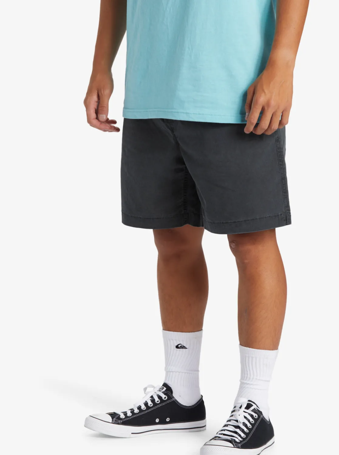 Quiksilver Shorts & Amphibians | Under $100>Taxer Shorts BLACK