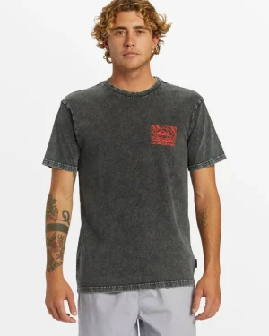 Quiksilver Tees>Technical Difficulties T-Shirt - BLACK
