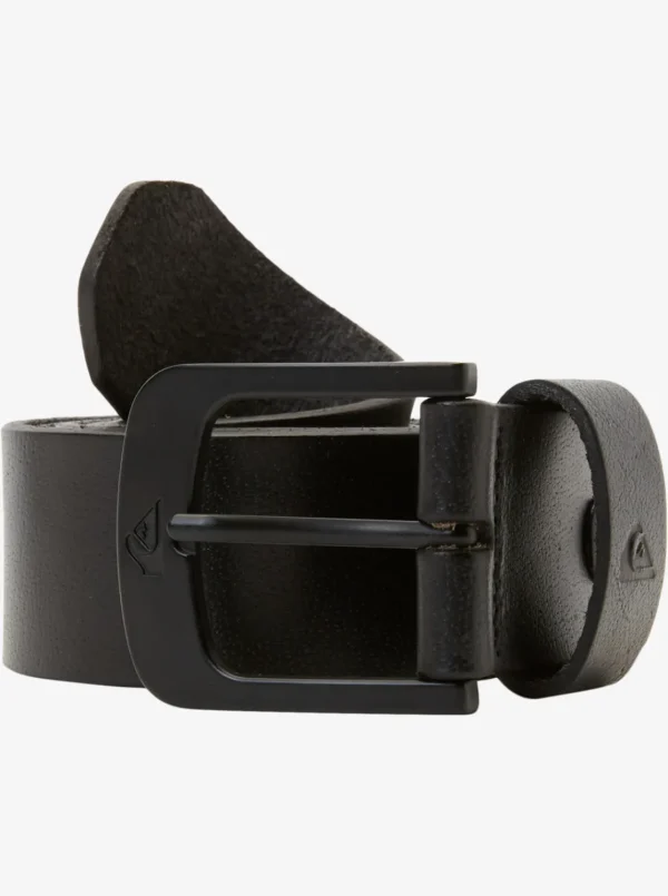 Quiksilver Belts | Under $50>The Everydaily Leather Belt BLACK