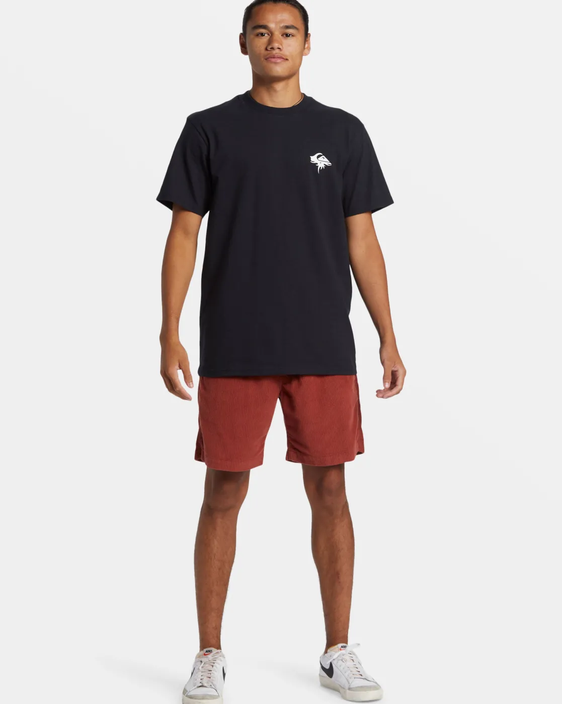 Quiksilver Tees | Under $50>Thorn Logo DNA T-Shirt BLACK
