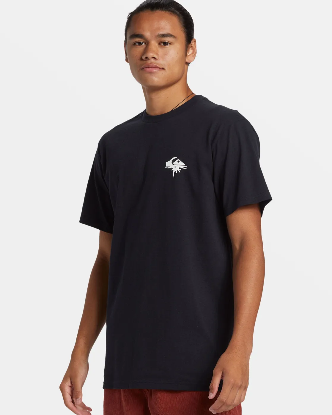 Quiksilver Tees | Under $50>Thorn Logo DNA T-Shirt BLACK