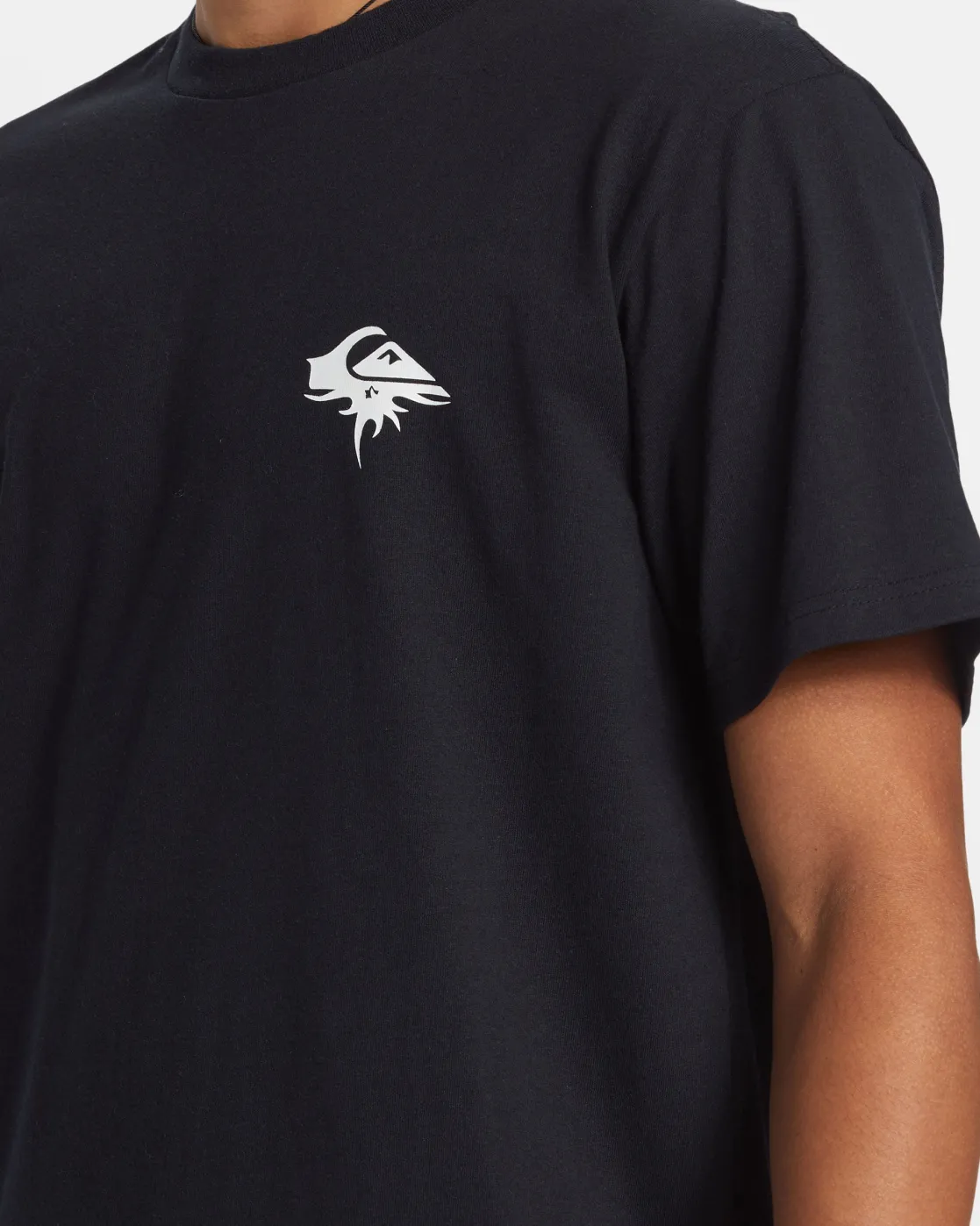 Quiksilver Tees | Under $50>Thorn Logo DNA T-Shirt BLACK