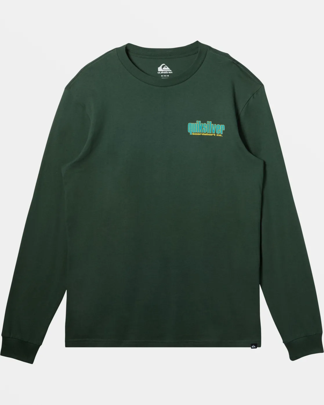 Quiksilver Tees>Three Tree Long Sleeve T-Shirt FOREST