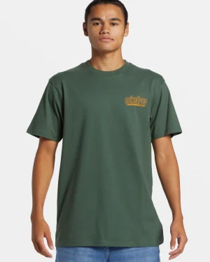 Quiksilver Tees>Three Tree T-Shirt FOREST