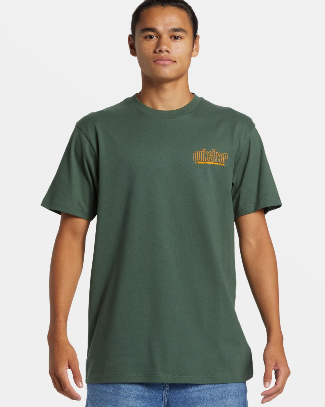 Quiksilver Tees>Three Tree T-Shirt FOREST
