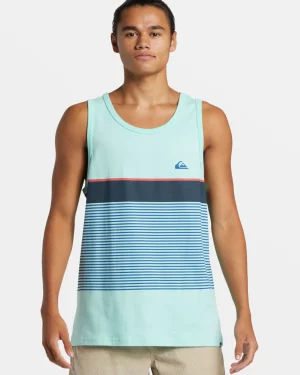 Quiksilver Tees>Tijuana Tank BEACHGLASS