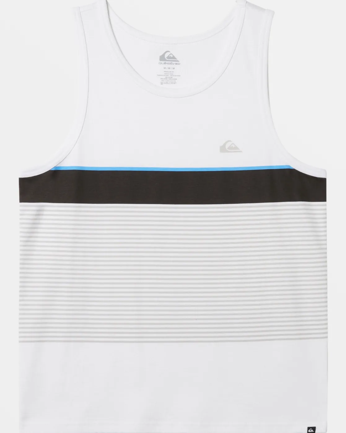 Quiksilver Tees>Tijuana Tank WHITE