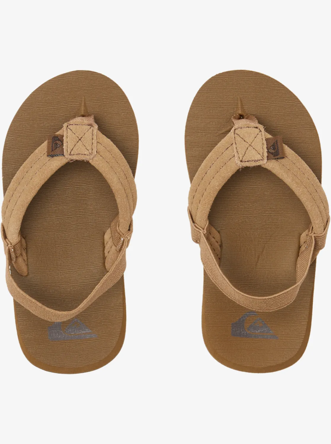Quiksilver Sandals>Toddlers Carver Suede Core Sandals TAN1