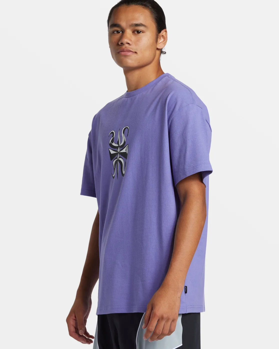 Quiksilver Tees>Trident T-Shirt CORSICANBLUE