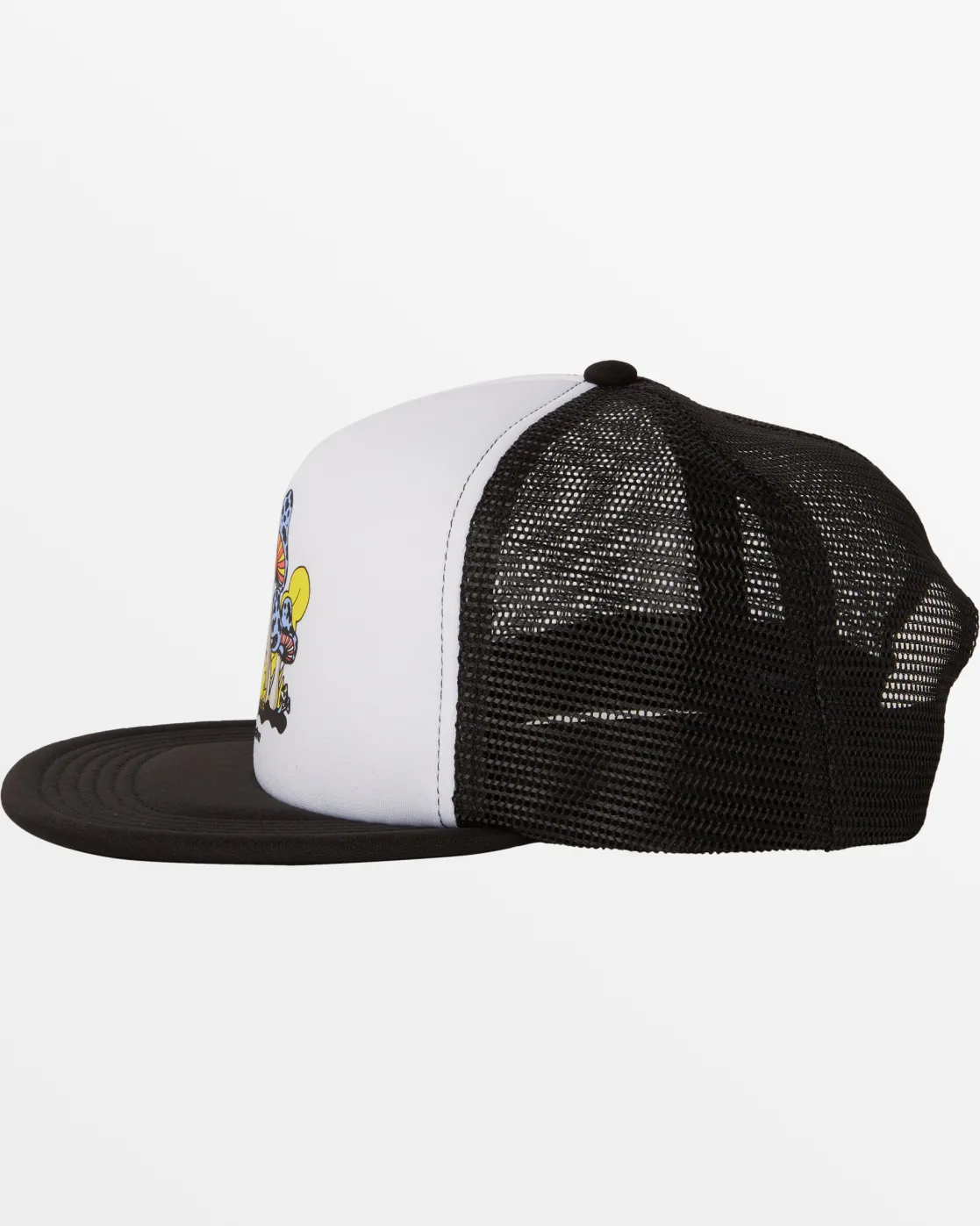 Quiksilver Hats>Tripson Trucker Hat WHITE