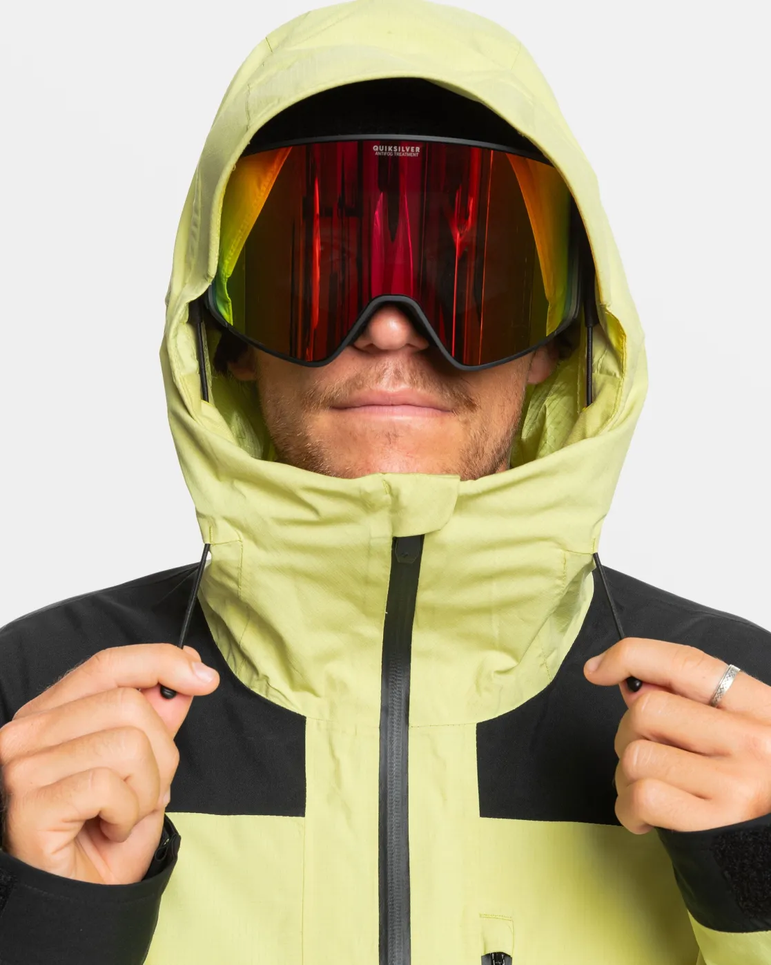 Quiksilver Snow Jackets>Ultralight 20K Snow Jacket CELERYGREEN