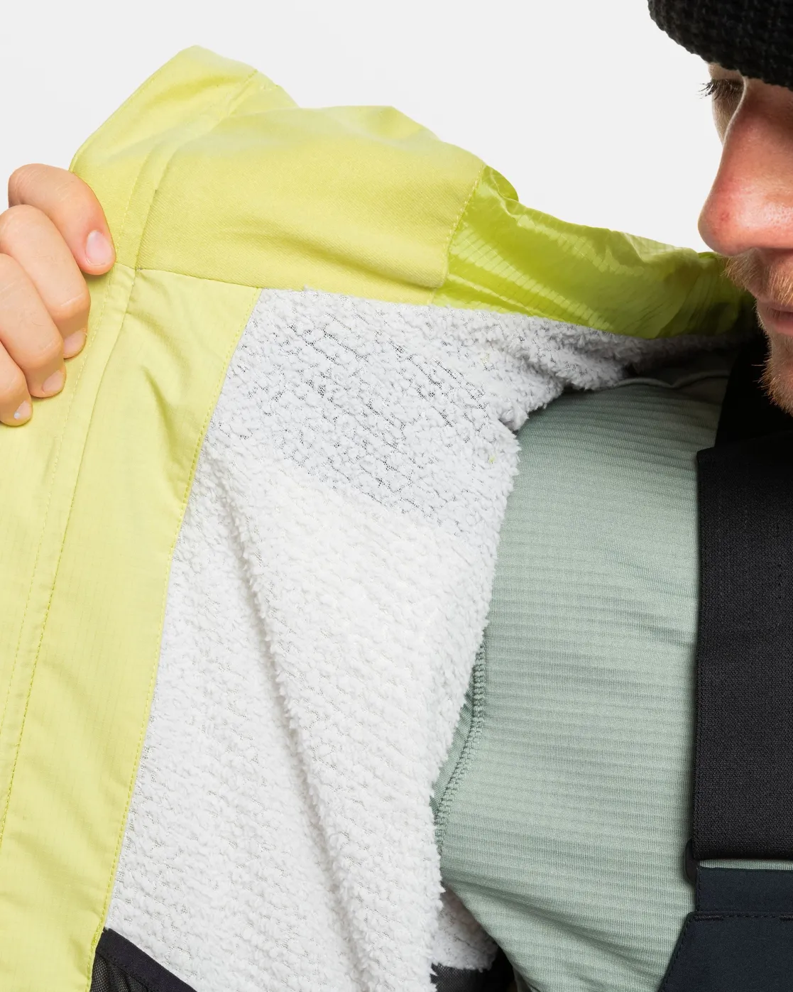 Quiksilver Snow Jackets>Ultralight 20K Snow Jacket CELERYGREEN