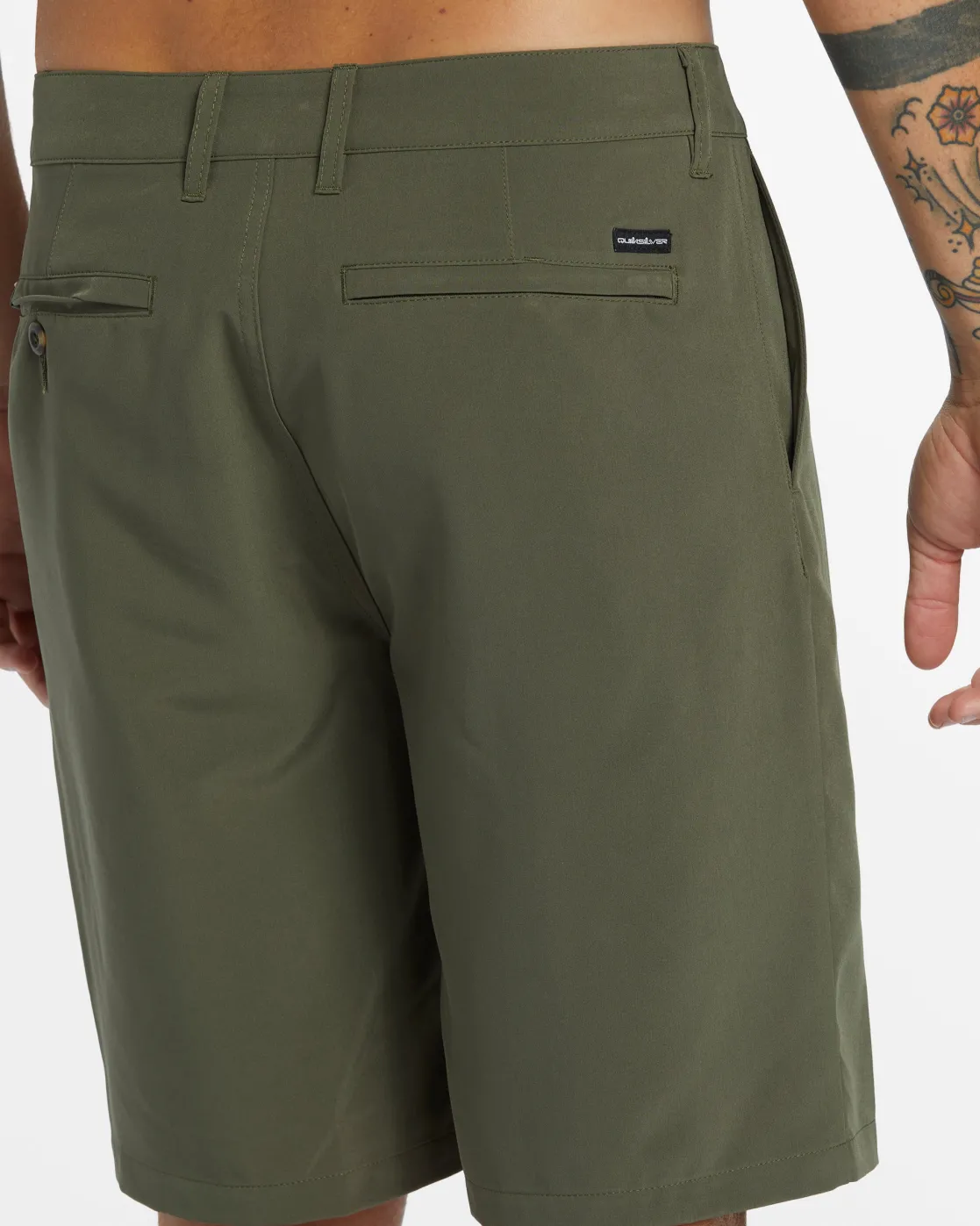 Quiksilver Shorts & Amphibians>Union Amphibian 20" Hybrid Shorts GRAPELEAF