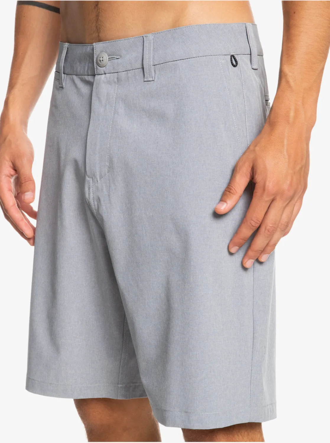 Quiksilver Shorts & Amphibians>Union Heather 20" Amphibian Boardshorts SLEET