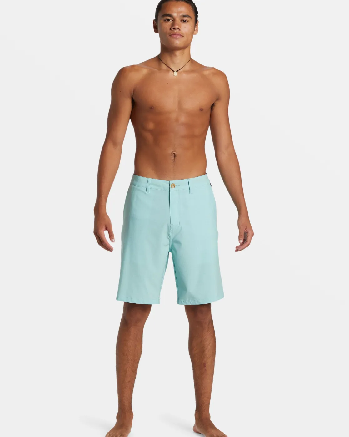Quiksilver Shorts & Amphibians | Under $100>Union Heather Amphibian 20" Hybrid Shorts AQUIFER