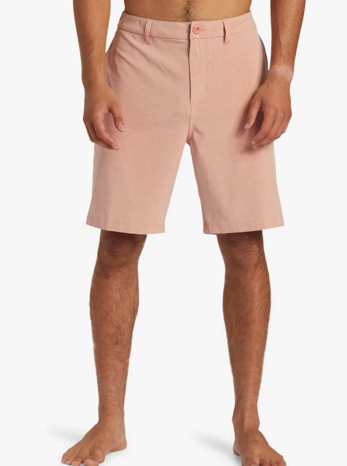 Quiksilver Shorts & Amphibians>Union Heather Amphibian 20" Hybrid Shorts CANYONCLAY