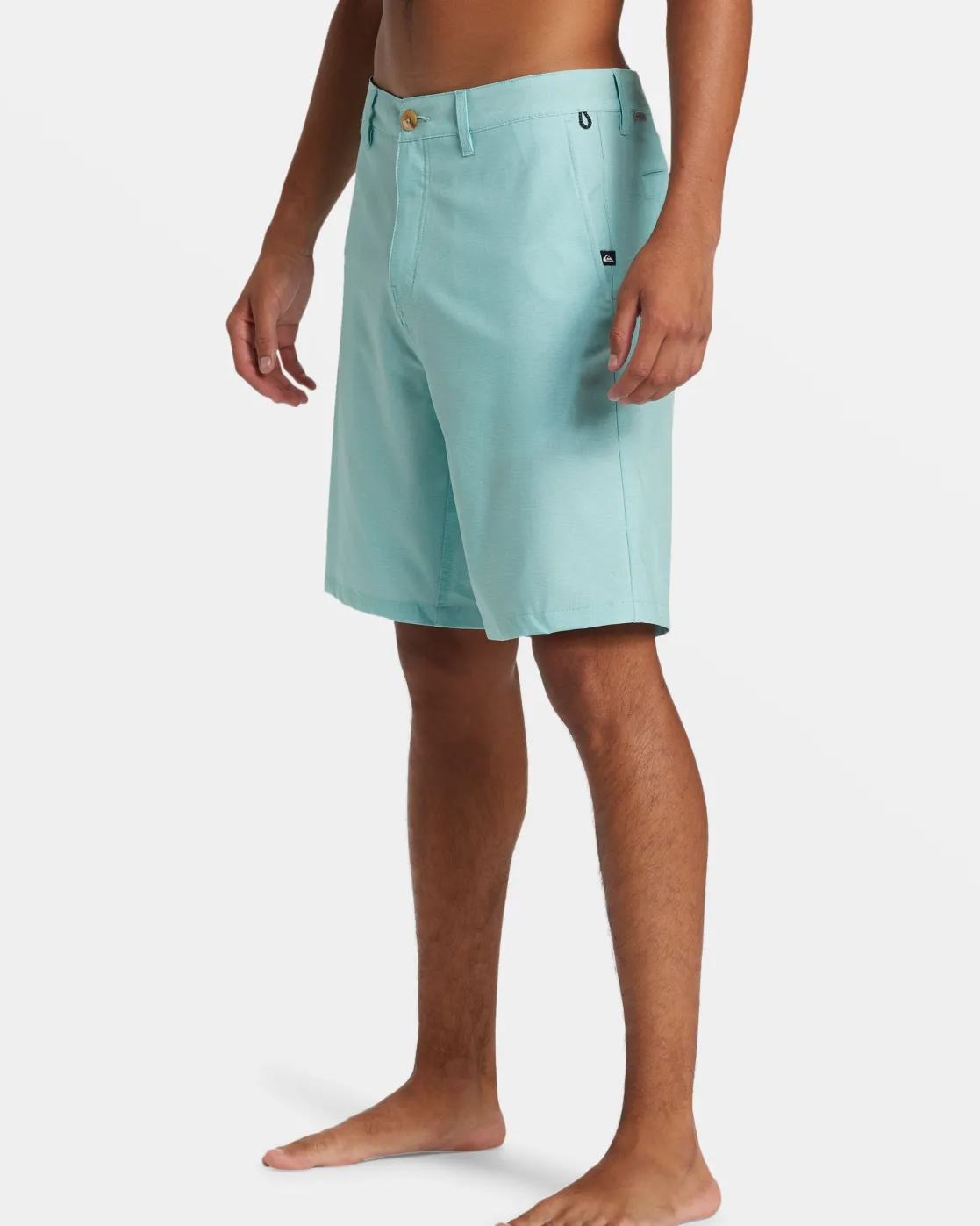 Quiksilver Shorts & Amphibians | Under $100>Union Heather Amphibian 20" Hybrid Shorts AQUIFER