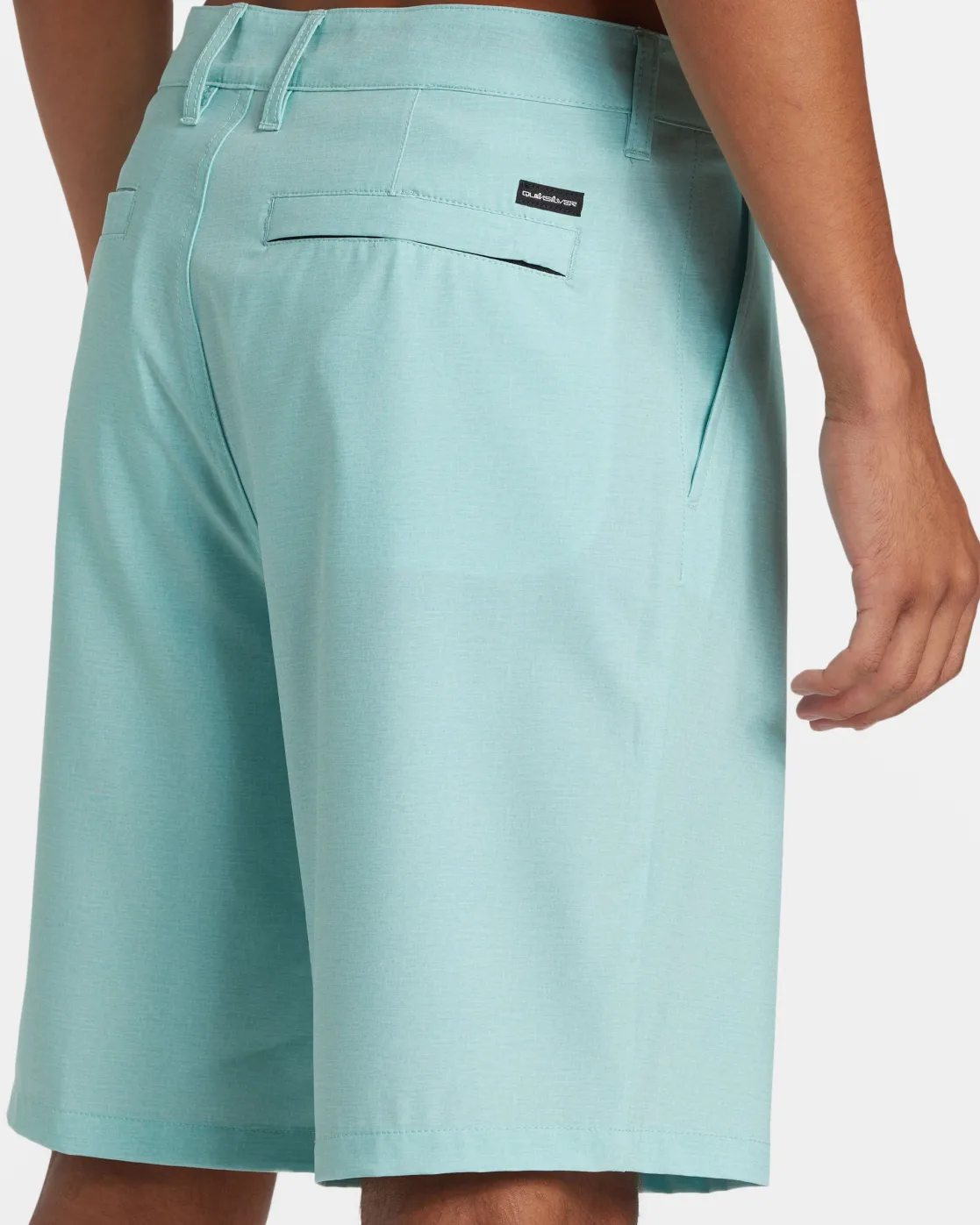 Quiksilver Shorts & Amphibians | Under $100>Union Heather Amphibian 20" Hybrid Shorts AQUIFER