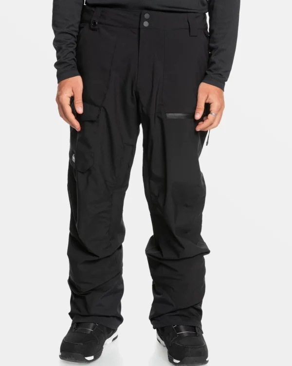 Quiksilver Snow Pants>Utility Snow Pants TRUEBLACK