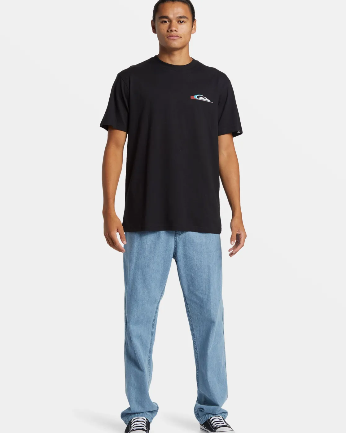 Quiksilver Tees>Warp Drive T-Shirt BLACK