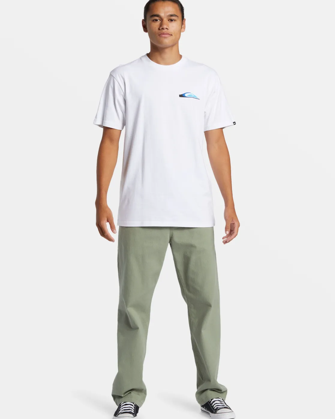 Quiksilver Tees>Warp Drive T-Shirt WHITE