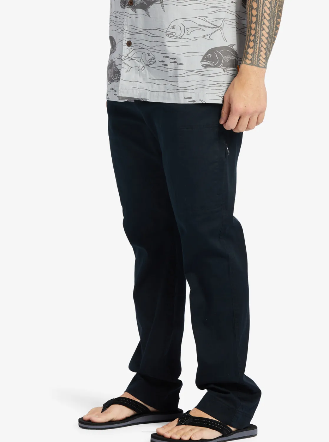 Quiksilver Pants | Pants>Waterman After Surf Elastic Waist Pants BLACK