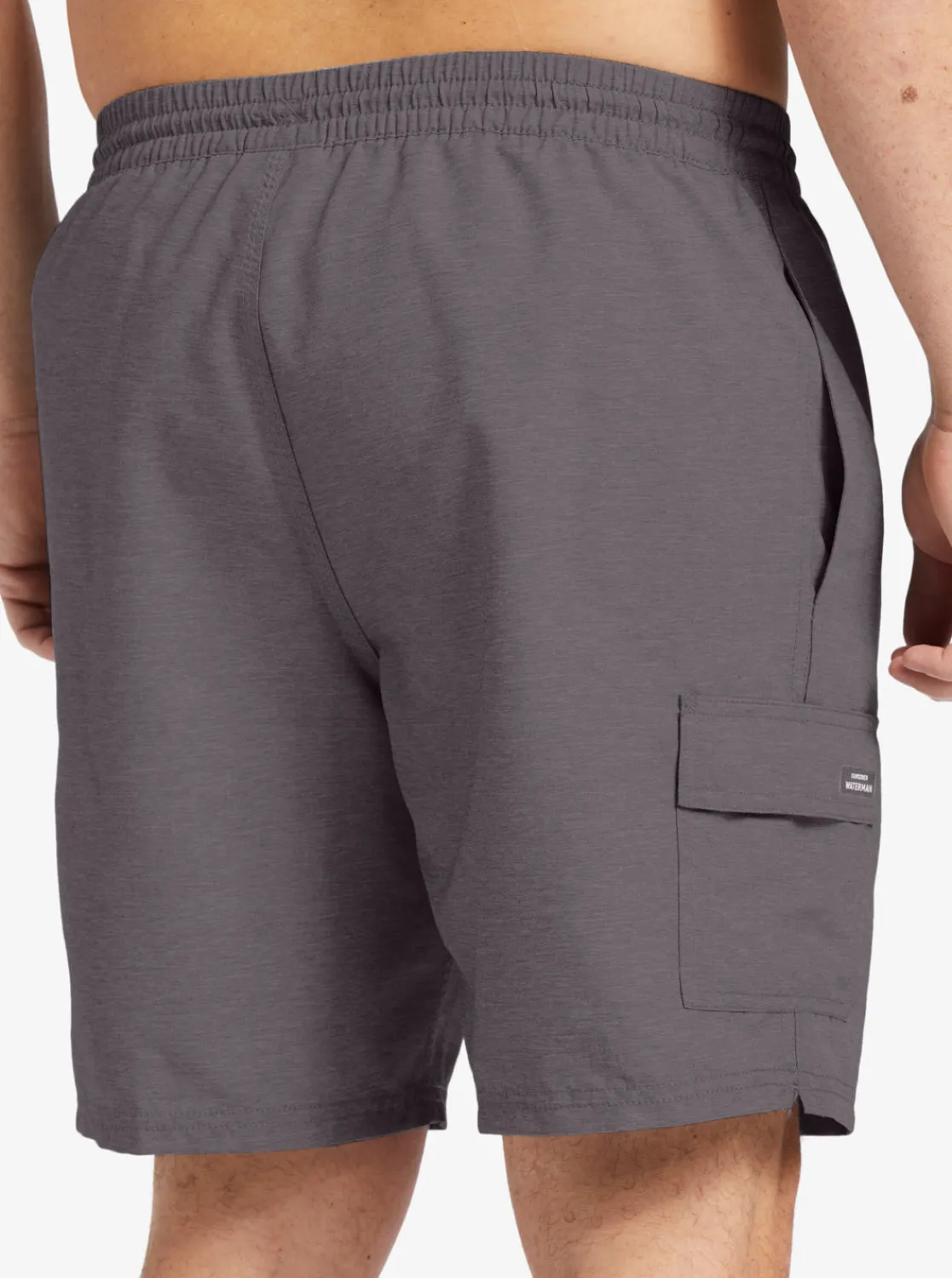 Quiksilver Boardshorts | Boardshorts>Waterman Balance 18" Swim Trunks DARKGREYHEATHER