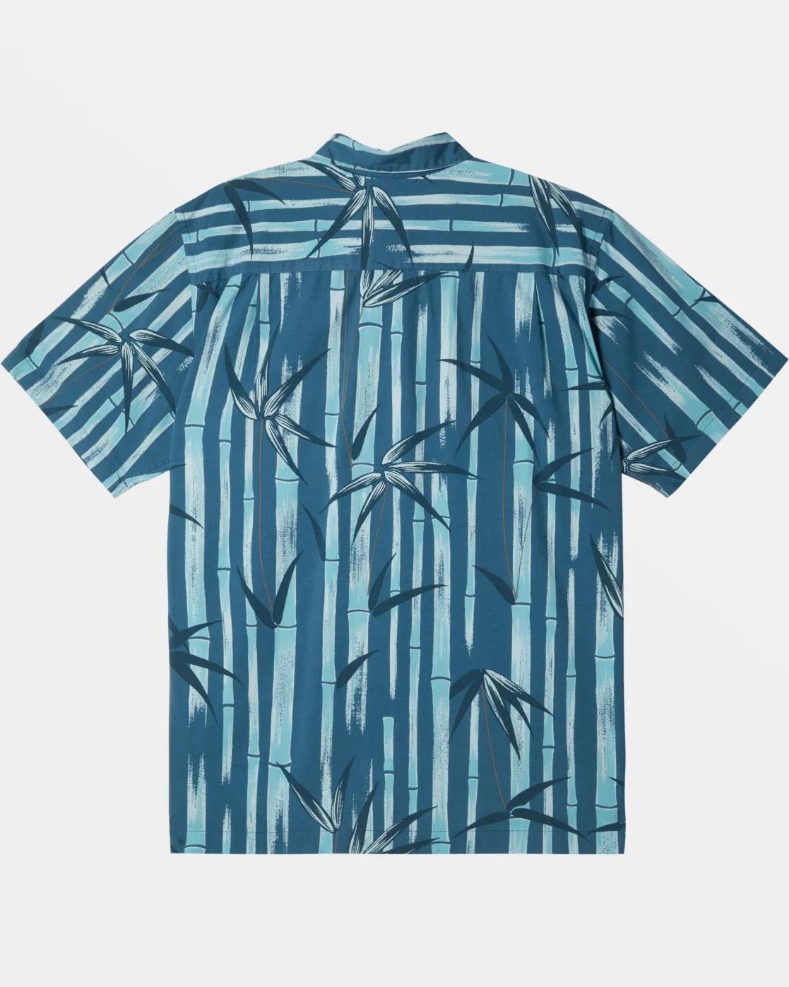 Quiksilver Shirts & Polos | Shirts & Polos>Waterman Bamboo Cove Short Sleeve Shirt INDIANTEALBAMBOOCOVE