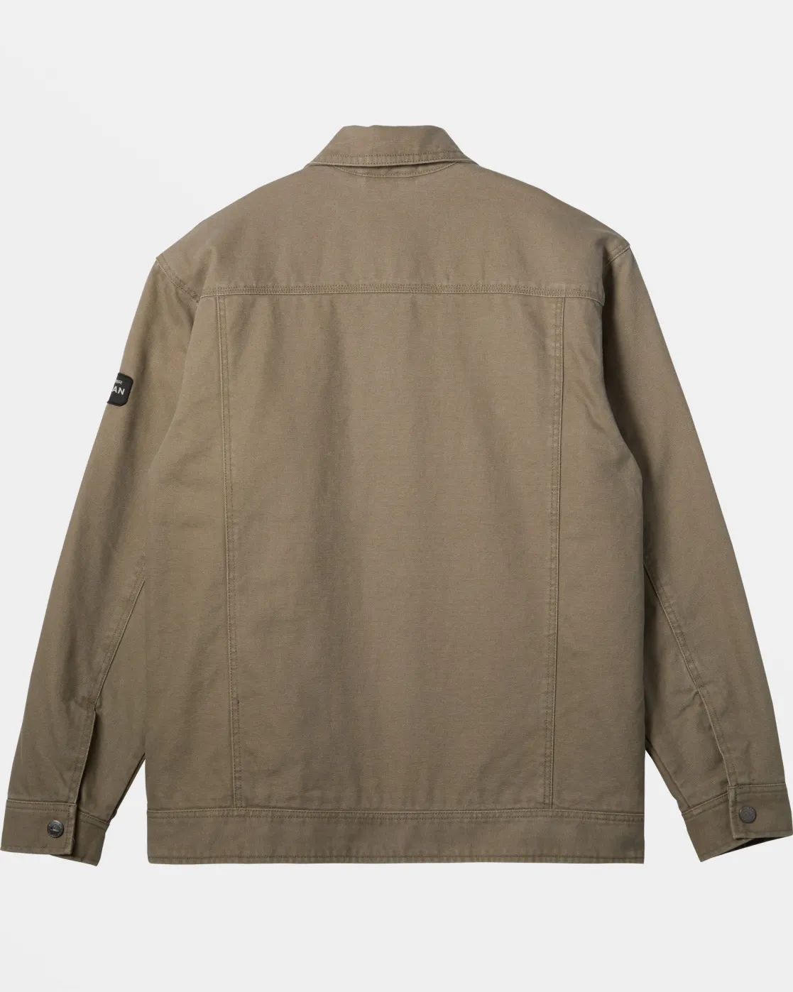 Quiksilver Jackets & Sweatshirts | Jackets>Waterman Barney Full Zip Jacket TAUPE