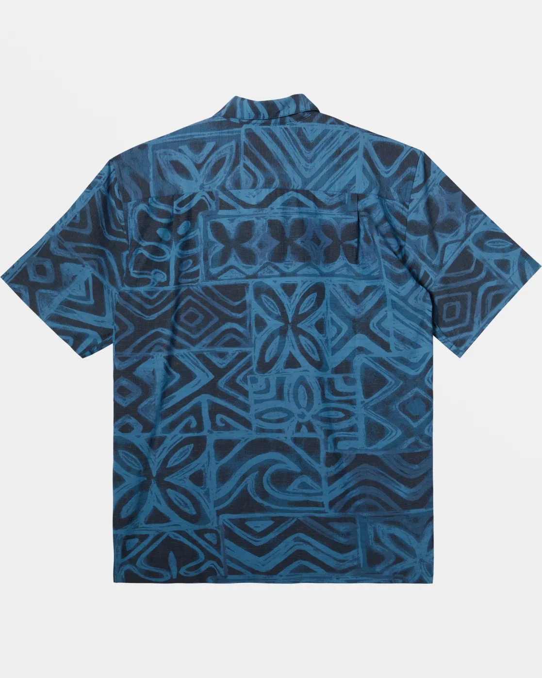 Quiksilver Shirts & Polos | Shirts & Polos>Waterman Batik Tapa Short Sleeve Shirt MAJOLICABLUEBATIKTAPA