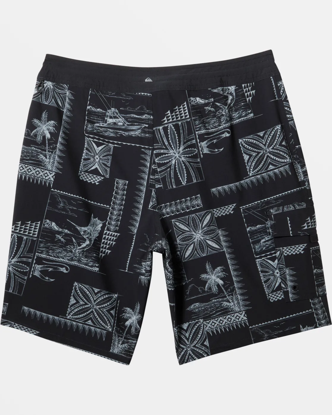 Quiksilver Boardshorts | Boardshorts>Waterman Bill Fish 19" Boardshorts BLACK